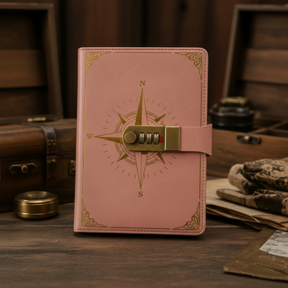 Vintage Lockable Notebook