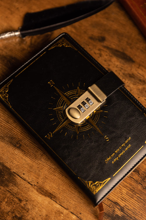 Vintage Lockable Notebook
