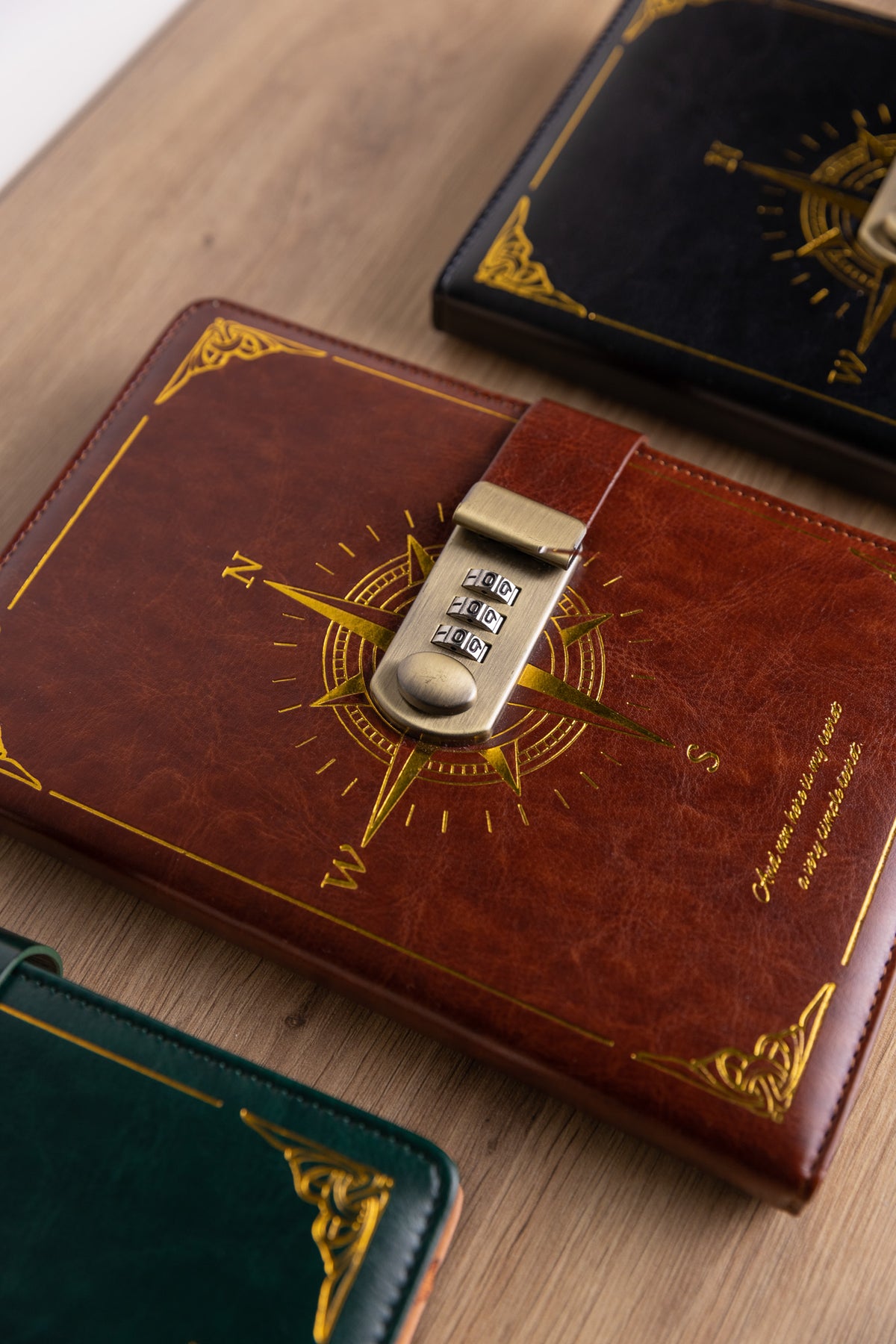 Vintage Lockable Notebook