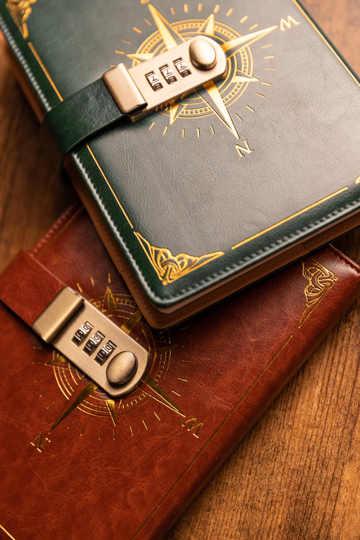 Vintage Lockable Notebook